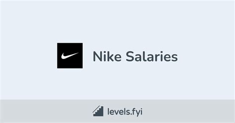 salaris nike|Nike salary trends.